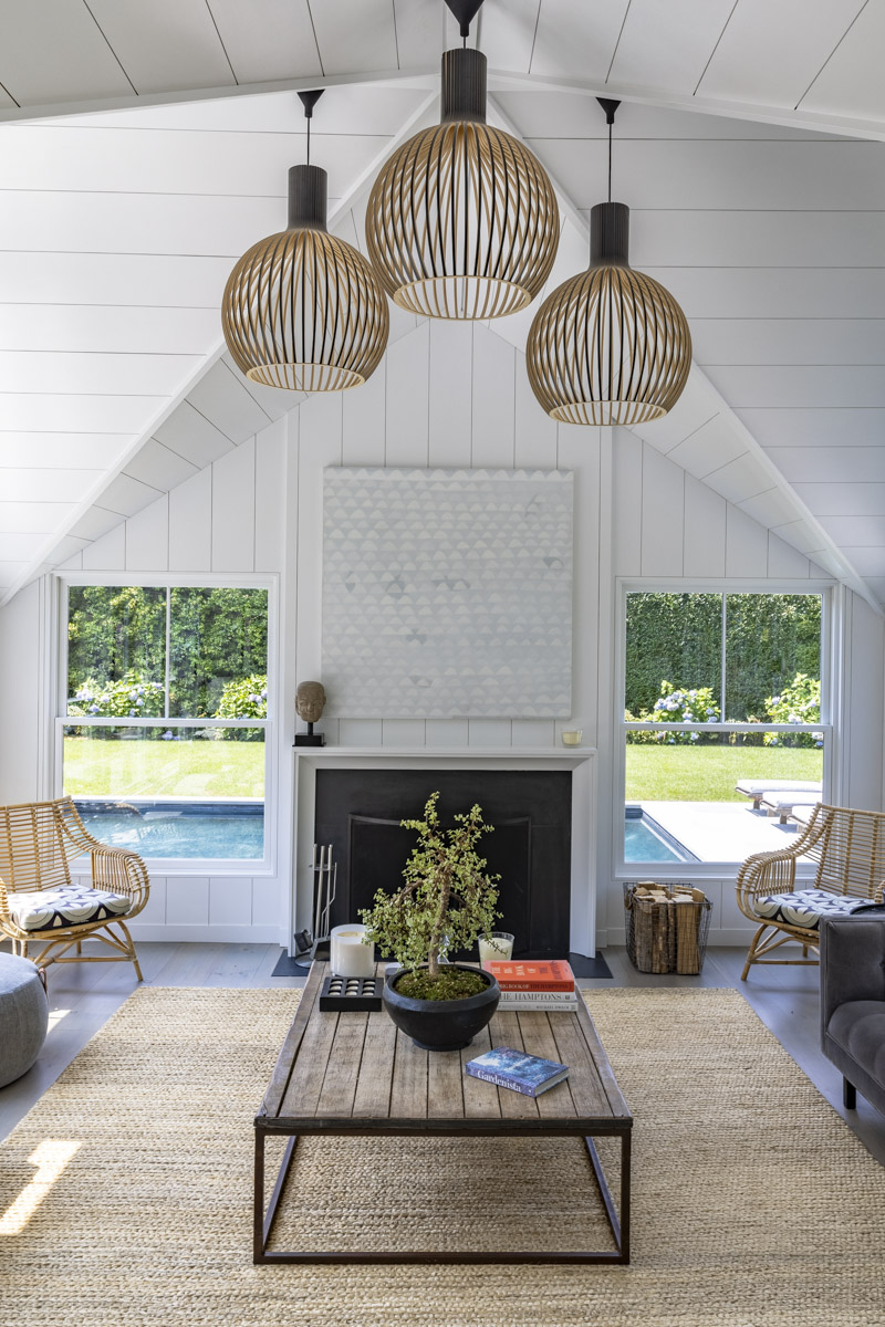 Photo of construction by Ronald Webb Builder.